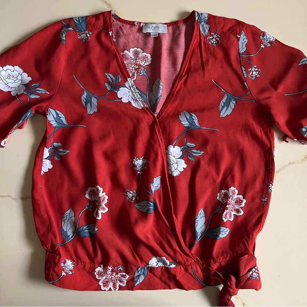 Loft Floral Top